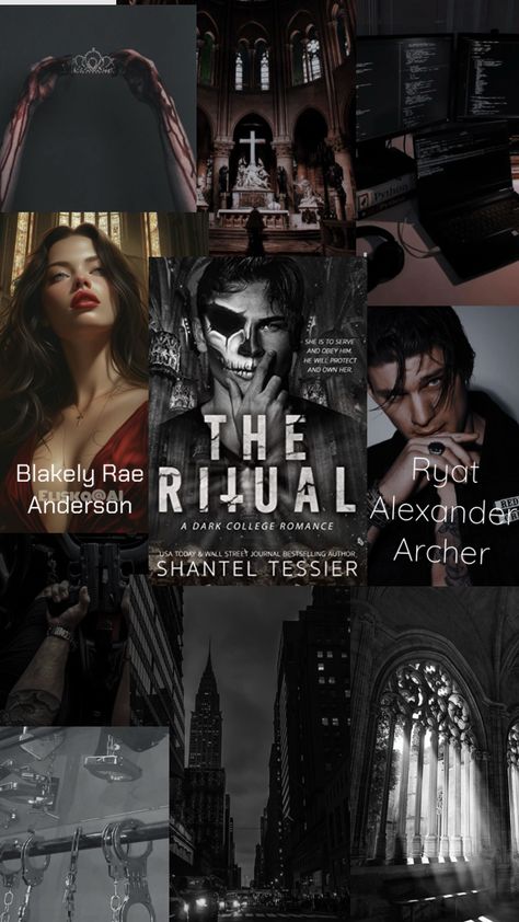 The Ritual Book, Wattpad Men, Shantel Tessier, Booktok Aesthetic, Zade Meadows, Books In English, The Empyrean, Morally Grey, College Romance