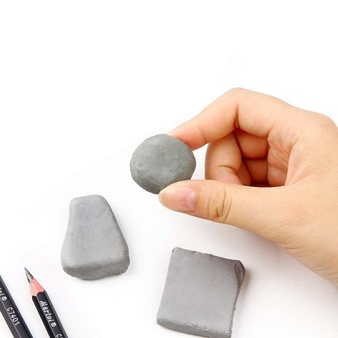 Moldable Eraser Kneaded Eraser Artist Tools Art School Soft Eraser Art Eraser Kneadable Eraser Charcoal Drawing Supplies Art Kits For Adults Needed Eraser, Eraser Art, Kneadable Eraser, Borax Powder, Artist Tools, Tools Art, Kneaded Eraser, Easy Slime Recipe, Cute Envelopes