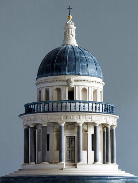 18 inch architectural miniature of the Renaissance-era Templetto tomb in Rome Western Architecture, Tattoo On The Wrist, Airplane Tattoo, Architecture Panel, Architectural Models, Baroque Architecture, Architectural Prints, Classic Architecture, Iconic Buildings