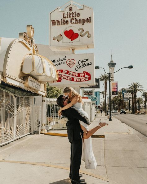 Desert Dreams & Vegas Vibes ™️ is our most popular elopement package. It's our 5 hour Las Vegas elopement photo/video package and it gives you the best of what Vegas has to offer: 1. An iconic Vegas elopement at the World Famous Little White Wedding Chapel 2. A dreamy desert sunset photoshoot with mountain views 3. A Vegas photoshoot under the neon lights downtown on Fremont Street 4. We also include a vintage wedding cake, champagne and Polaroid photos to take home We always work with ... Vegas Wedding Vintage, Polaroid Wedding Photos, Wedding Cake Champagne, Las Vegas Wedding Pictures, Vegas Photoshoot, Vegas Vibes, White Wedding Chapel, Las Vegas Wedding Photos, Vegas Wedding Photos