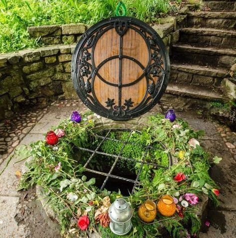 Sacred Well, Chalice Well, Glastonbury Tor, Sacred Garden, Garden Magic, Spring Equinox, Crop Circles, Beltane, Sacred Places