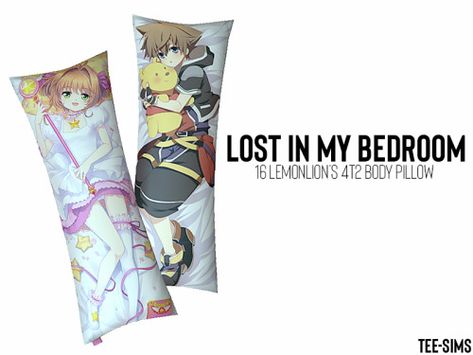 Sims 4 Anime Body Pillow Cc, Anime Figure Sims 4 Cc, Sims 4 Cute Room Cc, Sims 4 Anime Figures Cc, Sims 4 Cc Pillows, Sims 4 Kawaii Cc Furniture, Body Pillow Anime, Kawaii Pillow, Cc Sims4