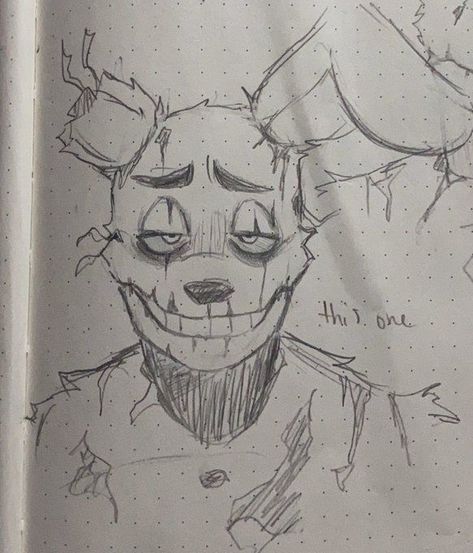 Fnaf Springtrap, Fnaf Drawings, Fnaf Art, Book Art Drawings, Art Tutorials Drawing, Cool Art Drawings, Sketchbook Art Inspiration, Art Inspiration Drawing, Doodle Drawings