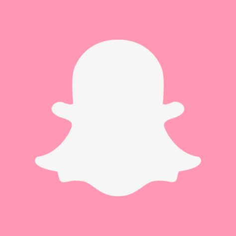 Hot Pink Snapchat Icon, Pink Snap Icon, Snapchat Logo Pink, Pink Tik Tok Icon, Pink Roblox Logo, Snapchat Logos, Preppy Logos, Preppy Snapchat, Pink Snapchat Icon