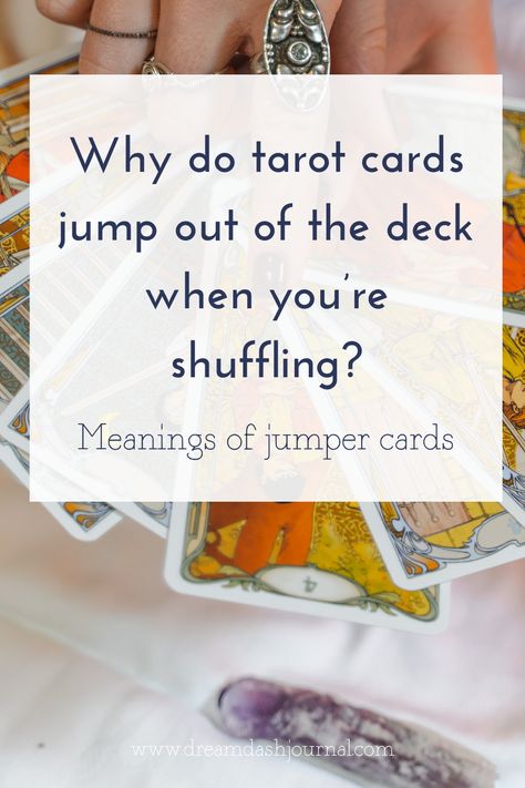 Tarot Cards Fly Out of Deck While Shuffling Tarot Reading Spreads, Tarot Card Readings, Free Tarot Cards, Tarot Interpretation, Tarot Cards For Beginners, Learning Tarot Cards, Tarot Magic, Free Tarot Reading, Tarot Card Spreads