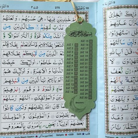 Quran Bookmark ✨ Art N Craft, Quran, Gift Ideas, Gifts, Quick Saves, Art