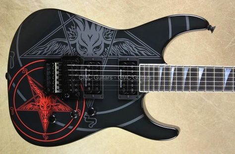 Types Of Guitars, Metal Guitars, Jackson Guitars, Best Guitar Players, Metal Guitar, Black Guitar, Electric Guitar Design, Best Guitar, Guitar Obsession