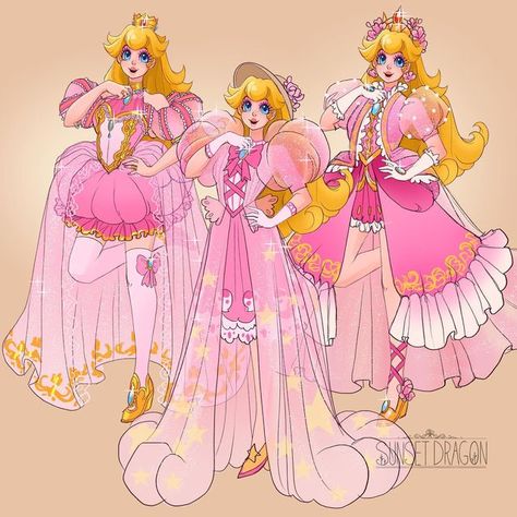 Sunset Dragon, Princess Peach Cosplay, Mario Cosplay, Princess Toadstool, Super Princess Peach, Super Princess, Peach Mario, Mario Fan Art, Nintendo Princess