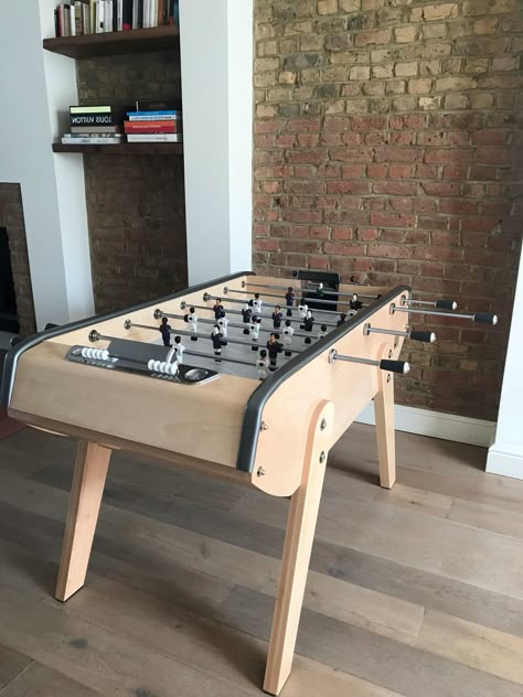 Fussball Table, Interior Restaurant, Football Table, Classic Icon, Foosball Tables, Table Football, Siding Options, Home Design Interior, Club Decor