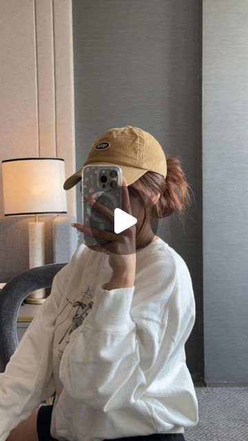 krista on Instagram: "Hat Bun Hairstyle hacks tutorial 🙌🏻🧢 Hope this video helps 🥰🫶🏻
.
.
.
.
.
#hat #bunhairstyle #hairhacks #explore #explorepage 
#셀스타그램 #좋아요 #셀스타 #헤어스타일" Hairstyle Hacks, Bun Hairstyle, August 20, Bun Hairstyles, Hair Hacks, Cool Hairstyles, Hair Styles, Hair, On Instagram