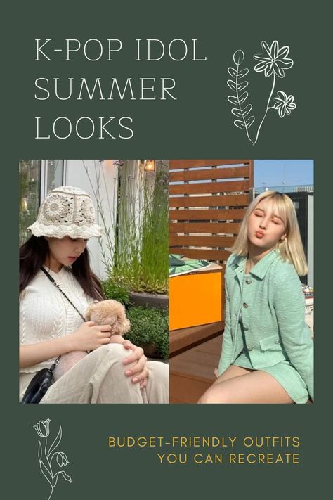 Who said you have to spend a lot of money to look like a K-pop idol? Recreate these looks without burning a hole in your wallet! #kpop #koreanfashion Korea Travel Guide, K Pop Idol, Dress Korea, Korea Travel, Who Said, Mini Dresses, Summer Looks, Kpop Idol, Budget Friendly