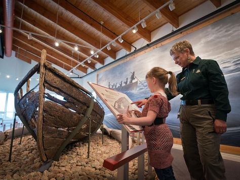 The Red Bay Basques Whaling Station was designated a UNESCO World Heritage Site in 2013. The National Historic site brings you back in time to when Basque Whalers lived and worked at Red Bay.  Explore the archaeological sites on Saddle Island or see the restored 16th century Chalupa, the oldest known  whaling boat in the world. The stories that unfold at Red Bay depict a long ago era of exploration, adventure and profit. Interpretation Centre, Red Bay, Parks Canada, Archaeological Site, Newfoundland, Unesco World Heritage Site, Back In Time, 16th Century, Heritage Site