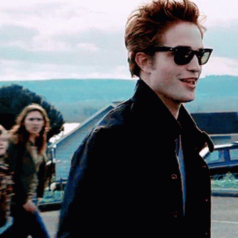 Edward Twilight GIF - Edward Twilight EdwardCullen - Discover & Share GIFs Wearing Sunglasses, Edward Cullen, Books Wattpad, Wattpad, Gif, Sunglasses, Books