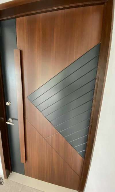 Dor Disain, Modern House Front Door, Front Door Ideas, Door Painting, Flush Door Design, Interior Door Styles, House Front Door Design, House Main Door Design, Flush Door