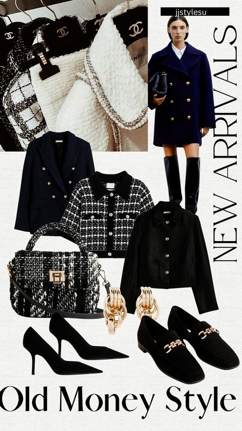 Channel Outfits Aesthetic, Chanel Earrings Outfit, Outfit Noel, Channel Aesthetic, Chanel Inspired Outfit, Runway Gowns, Earrings Outfit, Cozy Fall Outfits, Classic Style Outfits