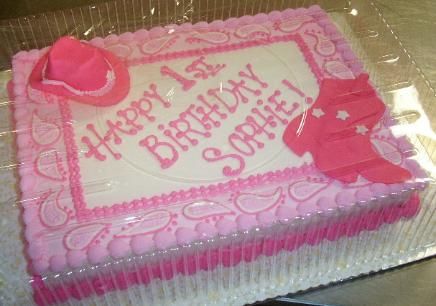 Cowgirl birthday cake Cowgirl Sheet Cake Ideas, Cowgirl Sheet Cake, Rodeo Sheet Cake, Western Birthday Cakes, Sheriff Callie Birthday, Country Birthday Party, Cowgirl Cakes, Country Birthday, Birthday Bbq