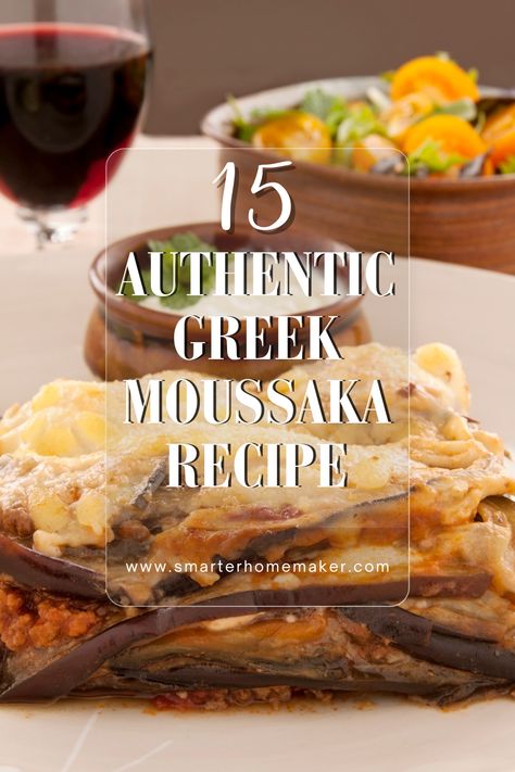 Authentic Greek Moussaka Recipe Moussaka Recipe Greek Easy, Musaka Recipe, Zucchini Balls Recipe, Moussaka Recipe Greek, Traditional Greek Moussaka Recipe, Greek Moussaka Recipe, Galaktoboureko Recipe, Greek Donuts, Greek Moussaka