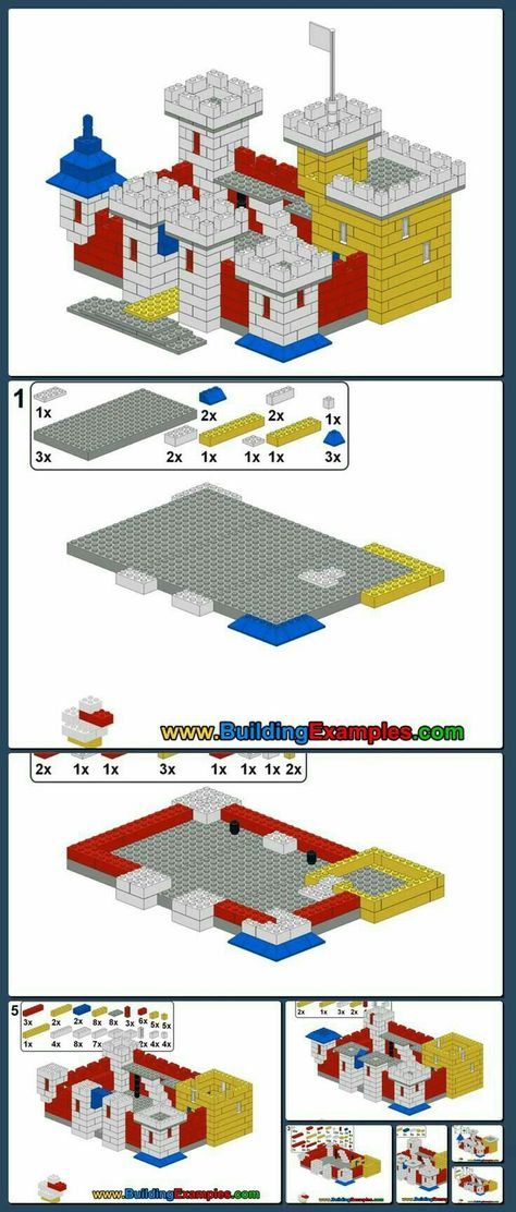 Everyone builds a section Lego Drawing, Deco Lego, Lego Challenge, Lego Club, Lego Diy, Lego Activities, Lego Craft, Lego Creative, Lego Castle