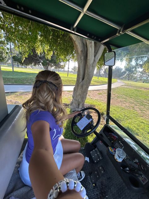 Golf Cart Girl Aesthetic, Cart Girl Golf, Bev Cart, Golfing Aesthetic, Golf Aesthetics, Golf Wife, Golf Aesthetic, Beverage Cart, Cute Golf Outfit