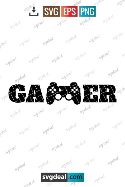 Gamer Svg Video Game Svg Free, Gamer Svg Files Free, Gamer Svg Free, Fall Svgs, Gamer Svg, Playstation Controller, Video Gaming, Disney Svg, Cricut Craft