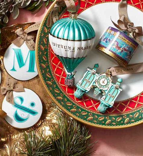 Christmas Ornament Packaging, Fortnum And Mason Christmas, Cabin Party, Christmas Cabin, Beer Barrel, Fortnum Mason, Cake Shapes, Fortnum And Mason, Candle Branding