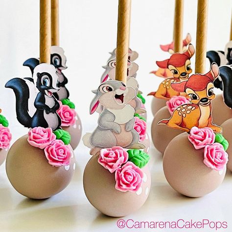 Bambi Cake Pops, Bambi Party, Bambi Baby, Los Angeles Food, Baby Shower Theme Decorations, Catering Ideas Food, La Food, Cute Animal Clipart, January 27