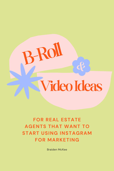 b-roll and video ideas for real estate agent post ideas Perfect Video, Reel Ideas, Realestate Marketing, B Roll, Realtor Marketing, More Clients, Video Ideas, Real Estate Sales, Post Ideas