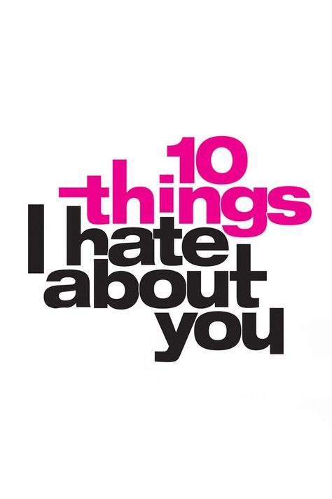 10 things i hate about you, 1999 - 97min - Gil Junger (Screencap) | RAWRphaella Cinema Quotes, 10 Things I Hate About You, Bedroom Wall Collage, Simple Poster, Dvd Covers, Collage Background, Quote Tees, Movie Titles, New Poster