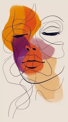 Woman Face Acrylic Painting, Abstract Objects, Magic Wallpaper, Conceptual Drawing, Acrylic Art Projects, Abstract Face Art, Digital Portrait Art, Art Painting Gallery, Foto Art