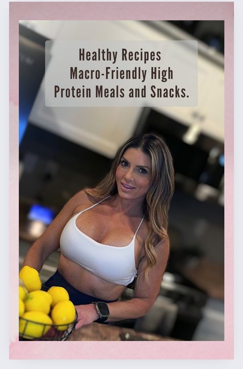 High Protein Recipes — Marie Summers Fitness Macro Nutrition, Macro Friendly Recipes, Protein Recipes, Protein Snacks, High Protein Recipes, Protein Foods, High Protein, Recipe Book, Snack Recipes