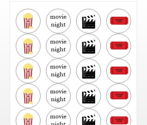 24 Movie Night Stickers, Movie Theme, Birthday Labels, Envelope Seals, Movie Birthday, Popcorn Party, Popcorn Stickers, Movie Night Movie Night Stickers, Popcorn Labels, Popcorn Stickers, Night Stickers, Birthday Popcorn, Party Popcorn, Movie Night Birthday Party, Thank You Bags, Popcorn Party