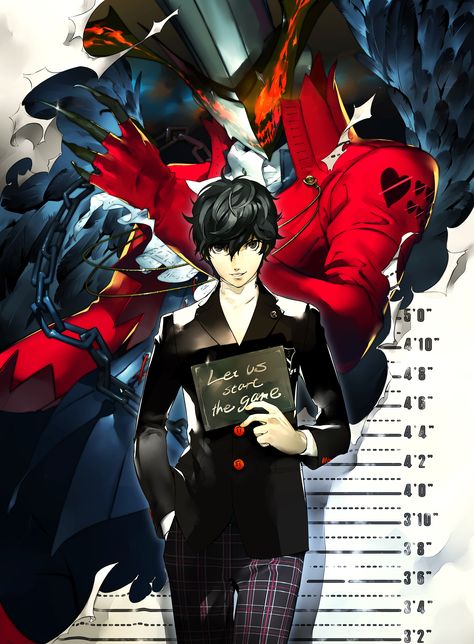 Artist: Soejima Shigenori | Shin Megami Tensei: Persona 5 | Arsène | Kurusu Akira Persona 5 Anime, Ren Amamiya, Persona 5 Joker, Shin Megami Tensei Persona, Akira Kurusu, Shin Megami Tensei, Persona 4, 5 Anime, Homescreen Wallpaper