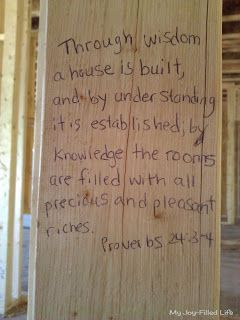 Building our house on the word of God - My Joy-Filled Life God Scriptures, House Blessings, House Blessing, Building Process, Prayer Requests, Gods Word, The Word Of God, Our House, First Home