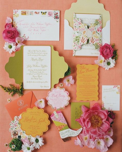 Colorful Wedding Invitation Suite, Cute Wedding Invitations, Eclectic Wedding Invitations, Colorful Wedding Invitations, Jewel Tone Wedding, Eclectic Wedding, Stationery Inspiration, Wedding 2025, Colorful Wedding