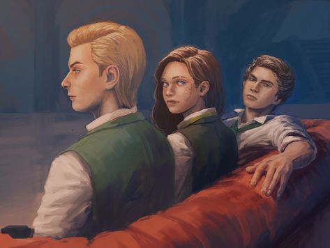 Sebastian X Mc, Anne Sallow, Sebastian Sallow Fanart, Hogwarts Legacy Sebastian, Hogwarts Legacy Fanart, Ominis Gaunt, Sebastian Sallow, Slytherin Pride, Harry Potter Hufflepuff