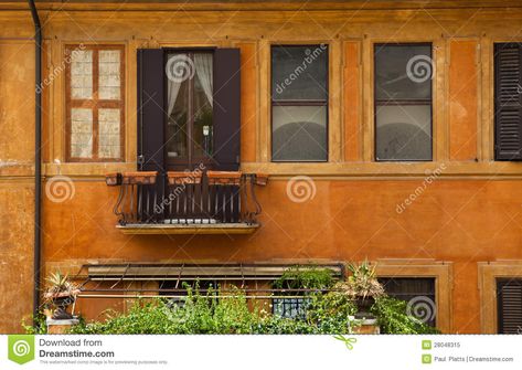 red ochre house paint - Pesquisa Google Ochre Walls, Interior Design Mediterranean, Coloured Houses, Colored Houses, Exterior House Color, House Color Palettes, Red Ochre, Window Color, House Exterior Colors