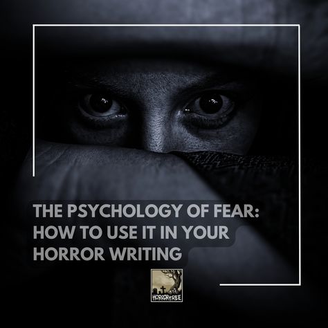 The Psychology of Fear: How to Use it in Your Horror Writing https://horrortree.com/the-psychology-of-fear-how-to-use-it-in-your-horror-writing/ #AmReading #AmWriting #WritersLife #bookworm #IndieWriter #IndieAuthors #horror #Book #Books How To Write Horror, Horror Writing Tips, Indie Bookshelf, Horror Writing, Writing Horror, Primal Fear, Sensory Details, Too Close For Comfort, Survival Instinct