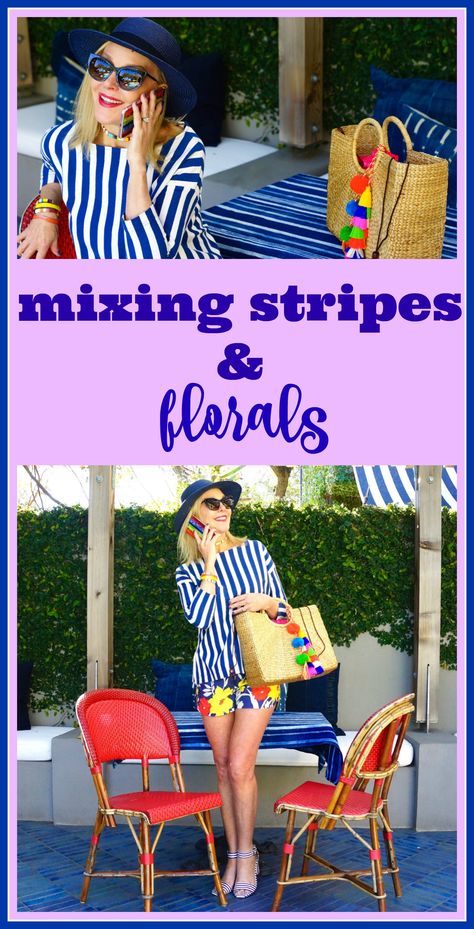 How to mix stripes and florals for your perfect spring look. #shesheshow #womensfashion #mixingpatterns #stripes #florals Design For Clothes, Stripes And Floral, How To Mix, Spring Look, No Doubt, Spring Trends, Spring Looks, Pattern Mixing, Mix N Match