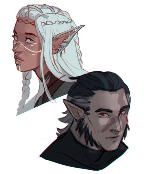 Dnd Elves, Elf Characters, Dnd Races, Elf Art, High Elf, Motivational Art, Character Design Animation, Fantasy Aesthetic, Art Poses