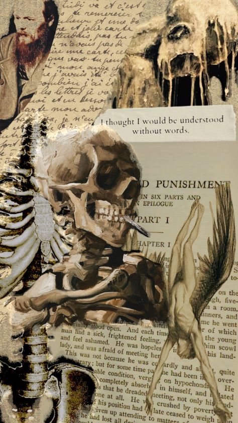 Skull of a Skeleton with Burning Cigarette by Vincent Van Gogh #skullofaskeletonwithaburningcigarette #vangogh #vincetvangogh #astarrynight #thestarrynight #thepotatoeaters #irises #art #painting Vincent Van Gogh Skull, Van Gogh Skeleton, Van Gogh Skull, Gcse Art Sketchbook, Wicked Tattoos, A Skeleton, Skull Wallpaper, Gcse Art, Vintage Poster Art