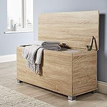 Big Blanket Storage, Small Bookcase, Ottoman Storage, Storage Furniture Bedroom, Blanket Box, Sonoma Oak, Ottoman Bed, Furniture Warehouse, Wooden Chest