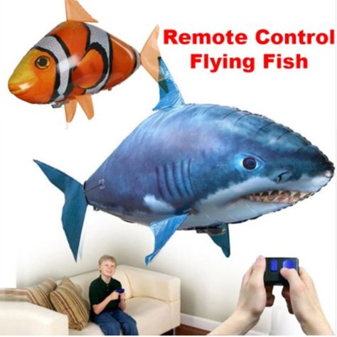 Cheap RC Robots & Animals, Buy Quality Toys & Hobbies Directly from China Suppliers:Remote Control Shark Toys Air Swimming Fish Infrared RC Flying Air Balloons Clown Fish Toy Gifts Party Decoration RC Animal Toy Enjoy ✓Free Shipping Worldwide! ✓Limited Time Sale ✓Easy Return. Shark Toys, Inflatable Shark, Swimming Fish, Shark Toy, Robot Animal, Hobbies For Kids, Shark Swimming, Flying Toys, Shark Fishing