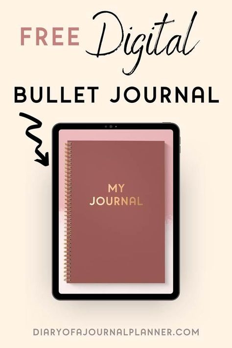 Pin on Think Free Digital Journal Goodnotes, Digital Bullet Journal Template, Online Bullet Journal, Bullet Journal Guide, Digital Journal Aesthetic, Bullet Journal On Ipad, Daily Journal Template, Bullet Journal Daily Spread, Notion Business