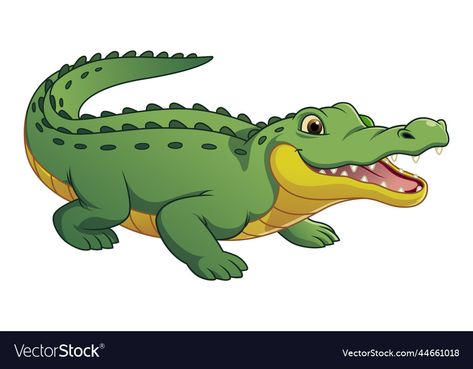 Alligator Cartoon, Crocodile Cartoon, Animal Vector, School Themes, Cartoon Images, Big Picture, Animal Illustration, Cartoon Animals, Transparent Png