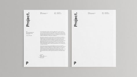 Project Document Design, Personal Rebrand, Minimal Letterhead, Letterhead Design Inspiration, Gambit Wallpaper, Chocolate Branding, Letter Heads, Cv Inspiration, Typographic Layout