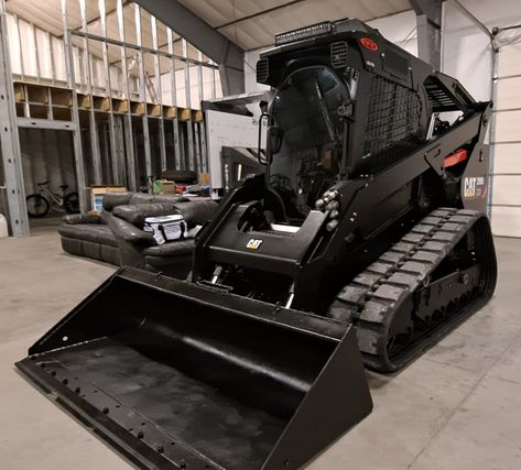 Black Cat 299D2 XHP Skid Steer Custom Skid Steer, Skid Loader, Earth Moving Equipment, Welding Rigs, Caterpillar Equipment, Jd Tractors, Tractor Idea, Trucks Lifted Diesel, Bobcat Skid Steer