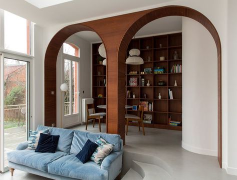 9 Arched Doorway Ideas That Will Elevate Your Home Doorway Ideas, Arched Doorway, Arched Doorways, Elegant Entryway, Apartment Needs, Arch Doorway, Double Doors Interior, Colonial Interior, Load Bearing Wall