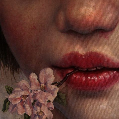 Jana Brike – Bee Girl (1980) detail Sugarhigh Lovestoned, Hieronymus Bosch, Unrequited Love, The Words, Love Art, We Heart It, Art Inspiration, Im Not Perfect, Lips