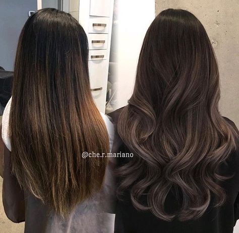 Dark Hair To Light, Chocolate Brunette Hair, 4c Hair Growth, Dark Ash Brown, Balayage Hair Ash, Brown Hair Looks, Brown Hair Inspo, Cool Blonde Hair, Brunette Hair With Highlights