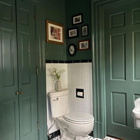 Rocky River SW 6215 - Green Paint Color - Sherwin-Williams Sw Rocky River, Rocky River Paint, Jasper Stone Sherwin Williams, Sherwin Williams Studio Blue Green, Sherwin Williams Rocky River, Rocky River Sherwin Williams, Rosemary Sw, Homburg Gray, Shower Styles